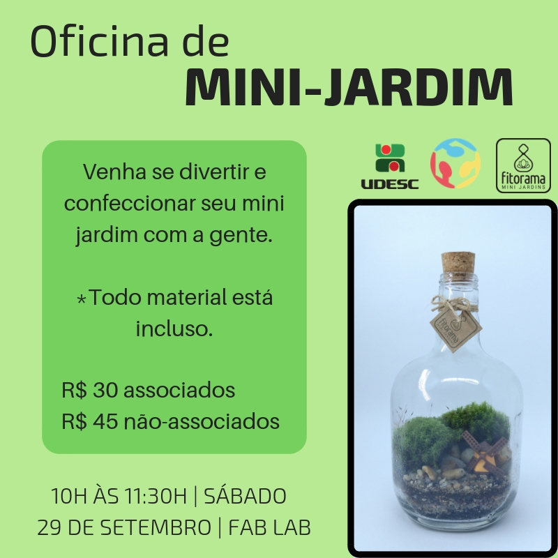 Workshop de Mini-Jardim